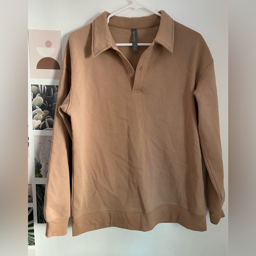 Mondetta Camel Long Sleeve Shirt